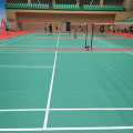 Material de PVC e piso de badminton com superfície UV