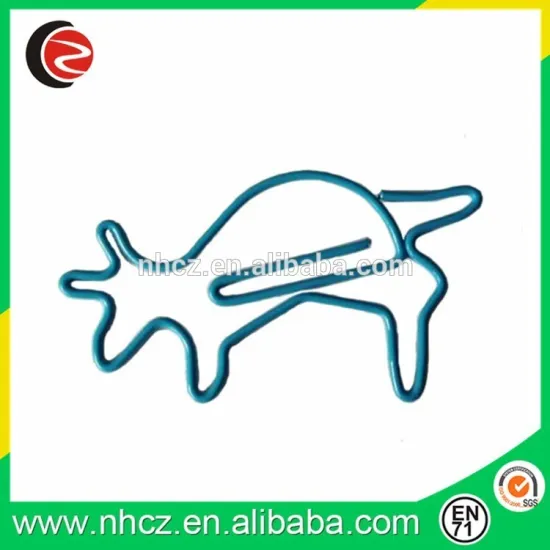 animal shape metal spring clip