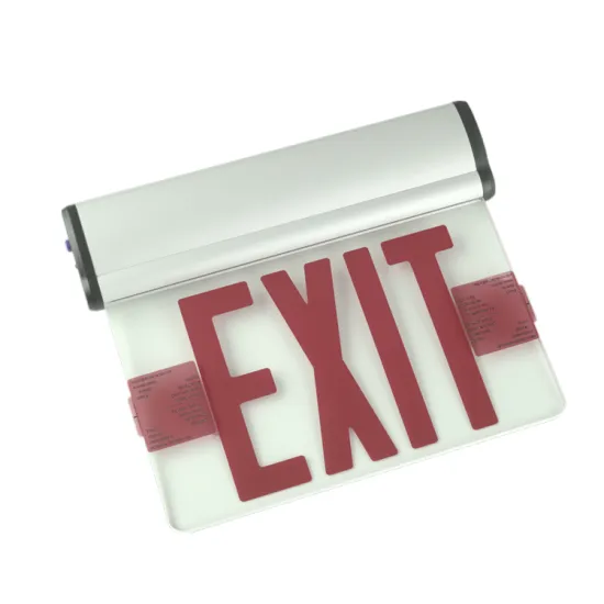 Single Face 6 Inch Exit Sign Emergency Light: Your Comprehensive Search Solution