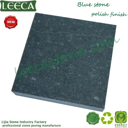 Polish blue stone brick paver