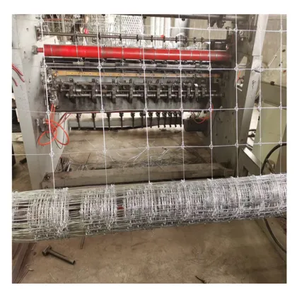 Galvanized Hinge Knot Field Fence Red Brand