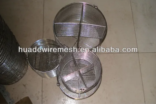 stainless steel industrial wire basket
