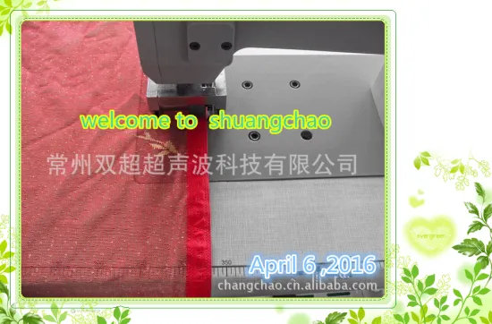 2016 ultrasnic manual sewing machine