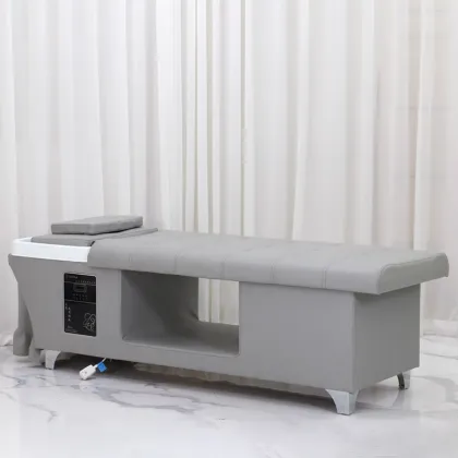 Wholesale Salon Furniture: Electric Shampoo Chair & White Ceramic Washing Bed