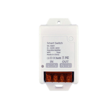 Tuya WiFi Smart Wireless 30A Remote Control Breaker Switch - Works with SmartLife