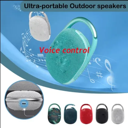 Portable Waterproof Bluetooth Fabric Speaker for JBL Clip4 with Hook