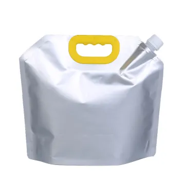 OEM Packaging Bag For Liquid Laundry Liquid Soap Packaging Stand Up Spout Pouch With Handle For Beer/Laundry soap/Water