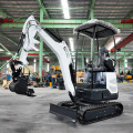 1.8Ton Pilot Joystick Mini Excavator دلو قياسي
