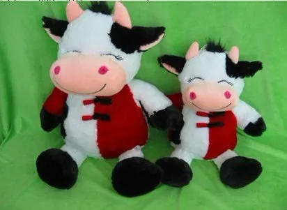 smiling china style cattle