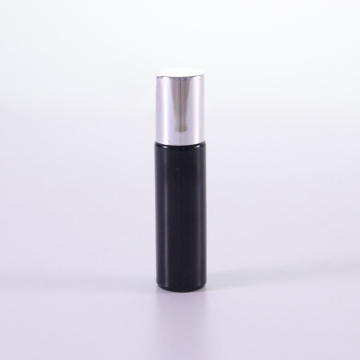 10ml jet black empty roller bottle for essential oils