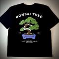 NTGF's small tree embroidered cotton design sense T-shirt