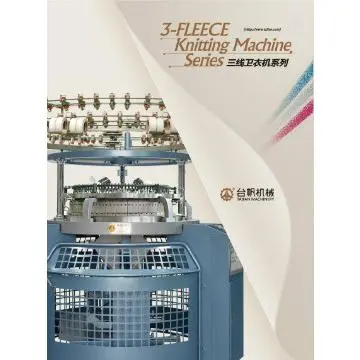 3-FLEECE KNITTING MACHINE