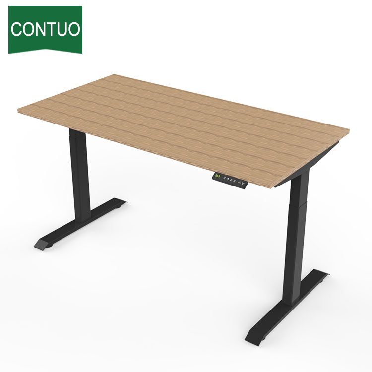 Quadro de mesa ajustável de altura elétrica motorizada