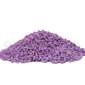 Purple Tumbled River Stones for Aquarium & Garden Decor