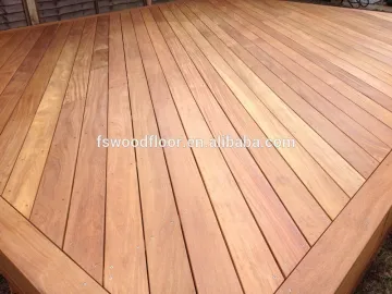 outdoor balcony wood flooring - teak