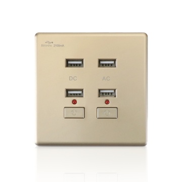 Marché de Yémen en gros: services OEM pour 4 USB 5V 2100MA Power Board avec commutation et prise murale USB