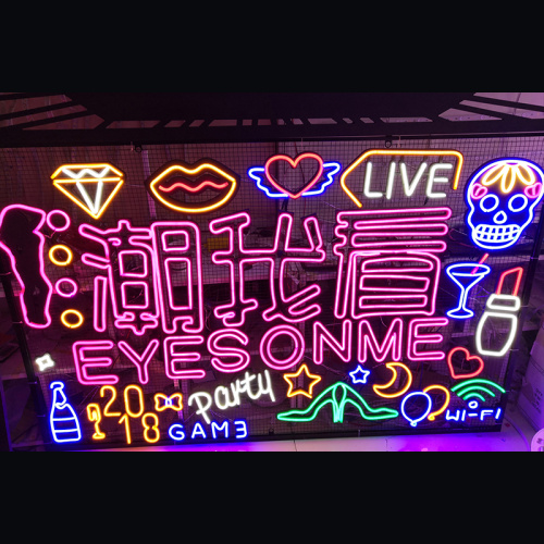 WALL DECORATION LED NEON ILLUMINATED SIGNAGE