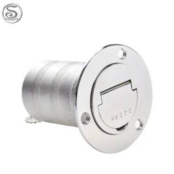 Marine 316 Stainless Steel Water Fuel Diesel Waste Gas Deck Filler 1.5''-2''