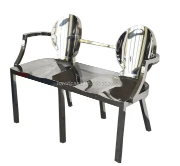 LC09 Wedding Chairs for Bride and Groom Sofa Chair with Armrest