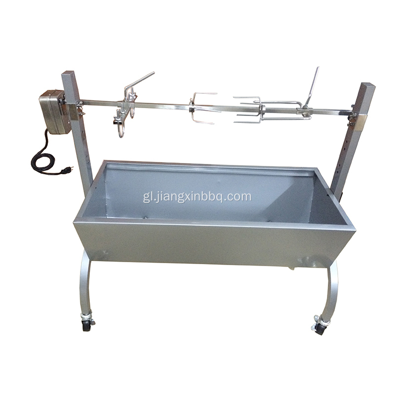 Asador de carbón mediano de 39 polgadas