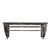 93' L Chinese antique living room console table & entryway table rustic