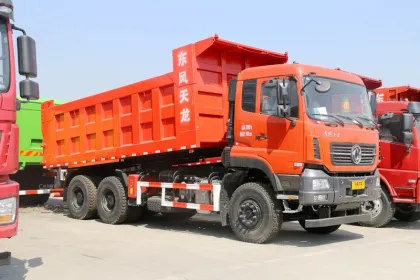 Professional Dongfeng 6X4 dump vehicles factory