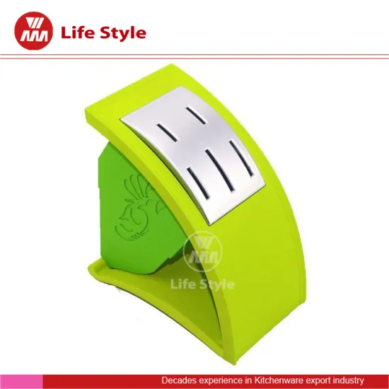 PP colorful knife block