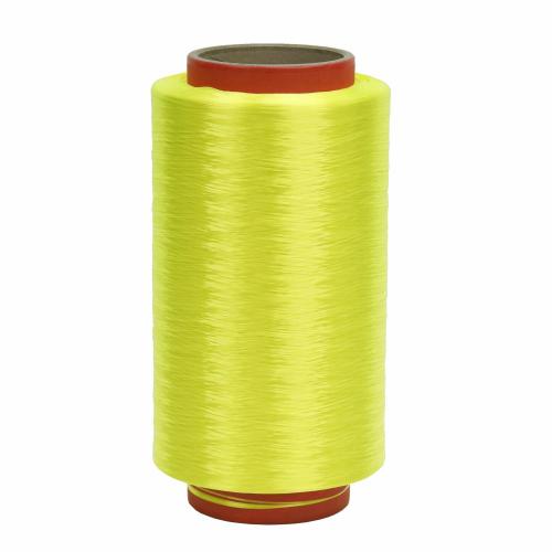 500D Benang Kuning Polyester Tenacity Tinggi