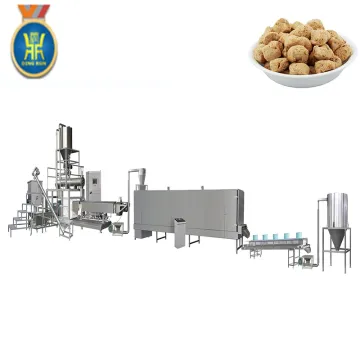Soy Isolated Protein Production Line/Tvp/Tsp Soya Botanic Protein Making Machine