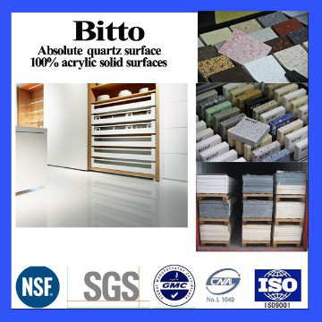 seamless joint acrylic solid surface for wall cladding