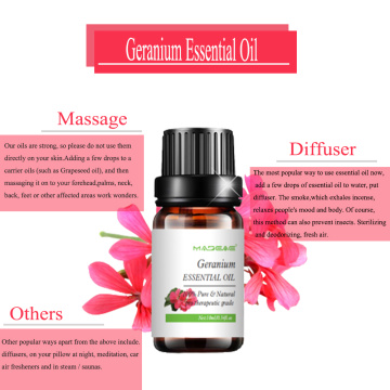 Water-Soluble Geranium Essential Oil For Body Care Aroma