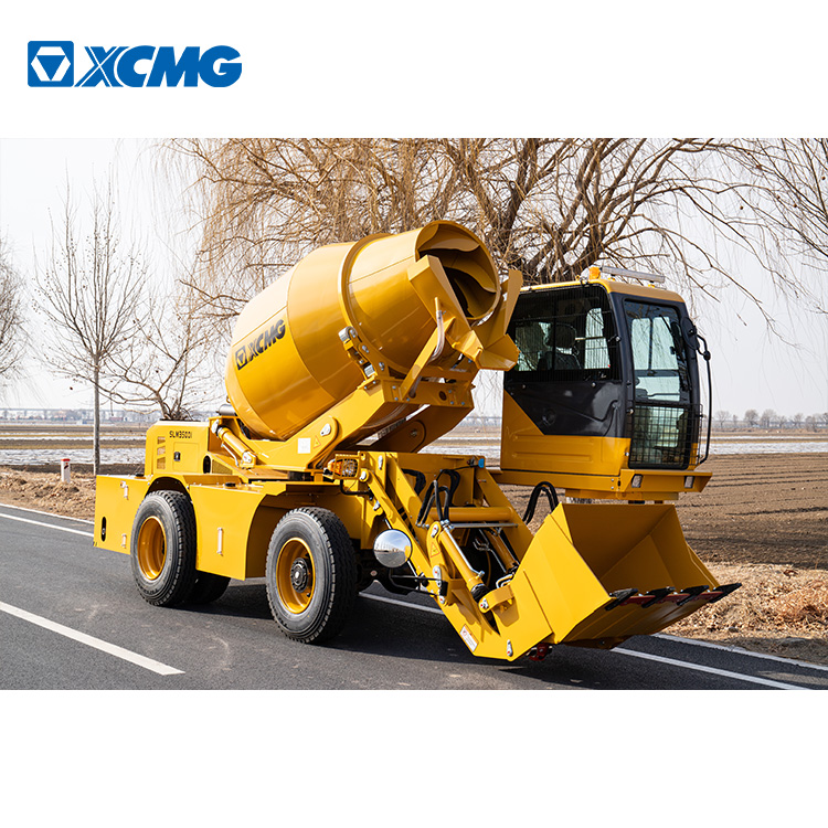 XCMG Official SLM3500I One-piece Self-loading Concrete Mixer