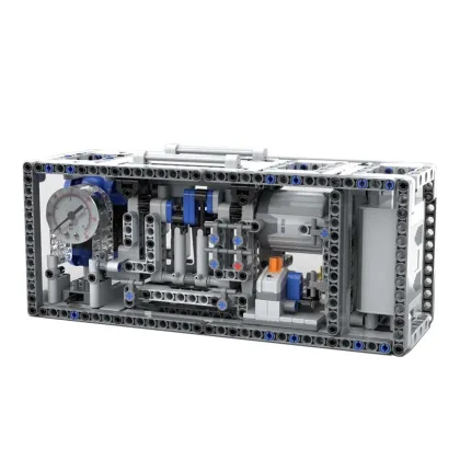 Stemedu 500PCS Plastic MOC Pneumatic Set for LEGO Compatible Toys