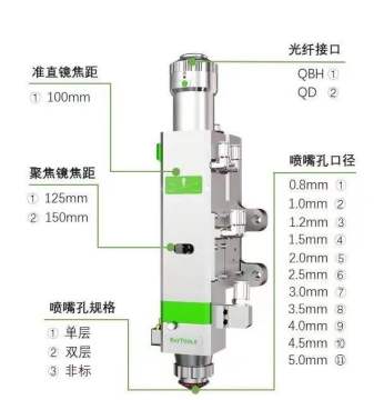 Raytools BT-240 fiber laser cutting head lasercutting head