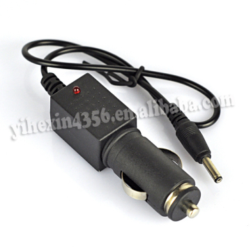 Cheapest price Manufacturer supply 12V Universal car charger with cable For led flashlight headlamp