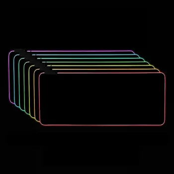 Factory Wholesale RGB Gaming Mouse Pads with Adjustable Lighting