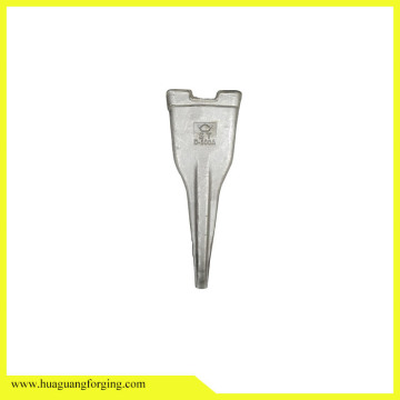 Escavatore Volvo che forgia il dente della benna Lingotto d'oro