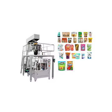 Automatic Rotary Premade Bag Filling and Granule Food Packing Machine
