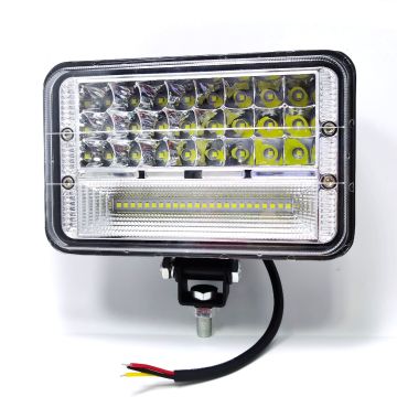 Luce di lavoro LED da 5 pollici da 153 W per camion: 51 LED-soluzione di illuminazione dei camion ad alta luminosità