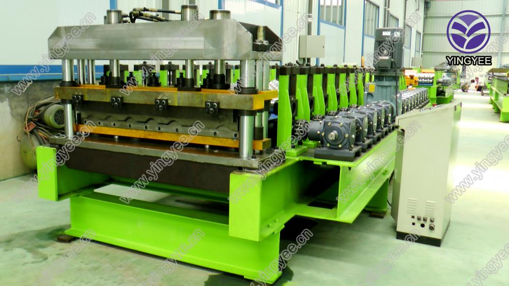 Glazed Roof Roll Forming Machine From Yingyee09