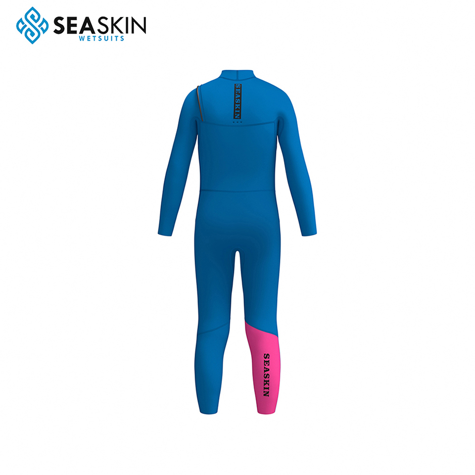 Seaskin Kids Water Sport 3/2 mm przednie zamek błyskawiczny