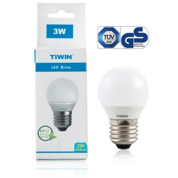 TUV GS CE ROHS APPROVED POPULAR SMALL 3W E27 china led bulb Light