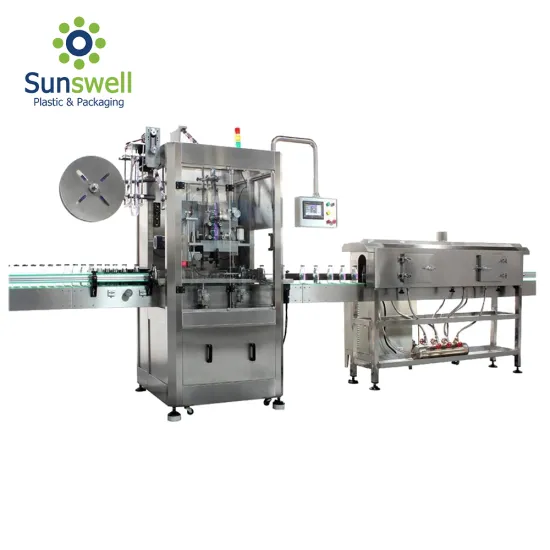 High Speed Small BottleSleeve Shrink Labeller