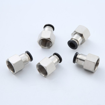 Pneumatic Push-in Fittings: Metal & Plastic 4mm-8mm BSP Connectors