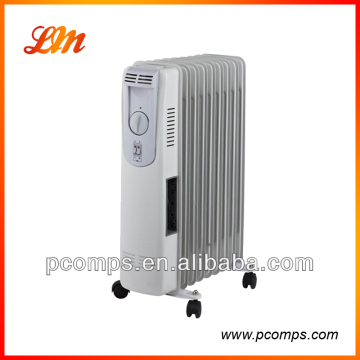 Oil-filled Radiator Heater with Adjustable Thermostat Control