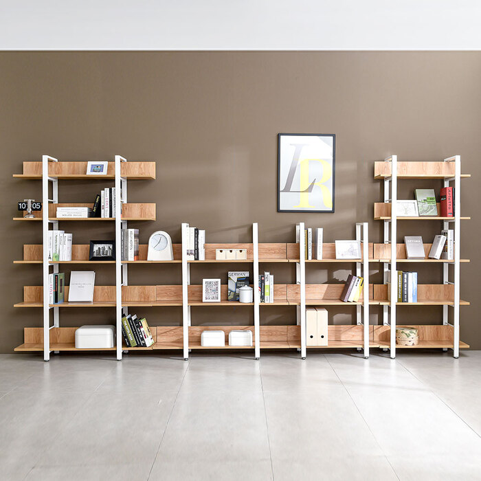 PLS-05+06+07+08 Ярусная витрина БЕЛАЯ PLS-05+06+07+08 WHT tiered display shelf