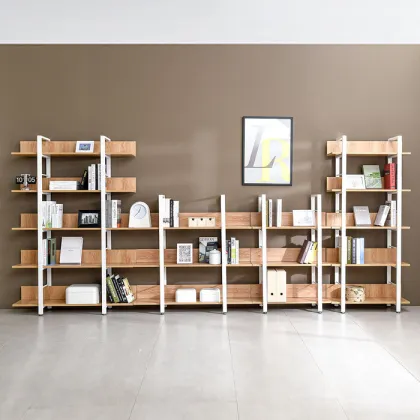 Industrial Bookshelf - Slim Depth home office