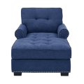 Sala de estar Cadeira Cadeira Tufted Chaise Lounge Sleeper