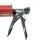 9inch double tube steel caulking gun red