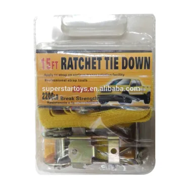 1T emergency trailer rope car tow rope ratchet tie down